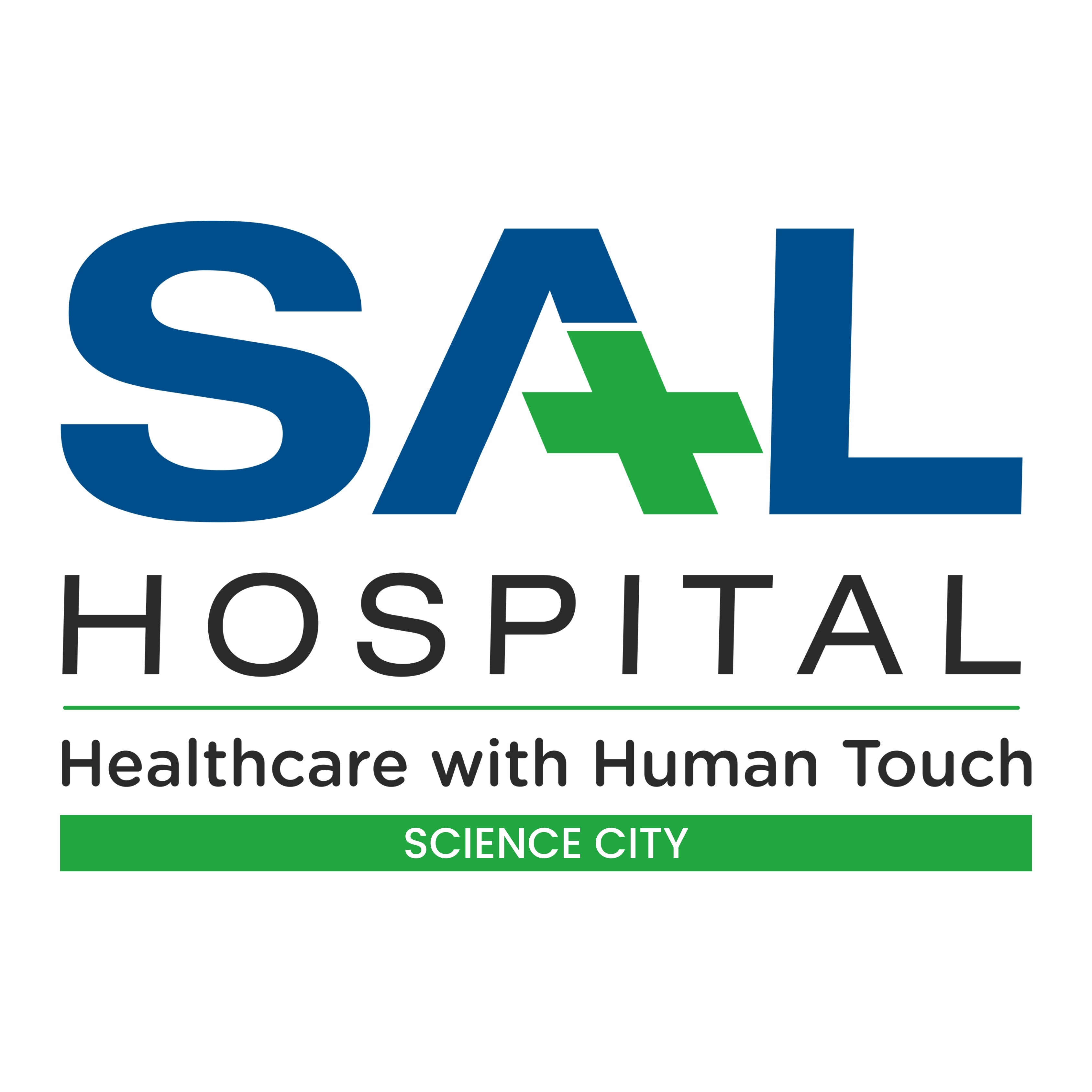 SAL Hospital Science City Logo